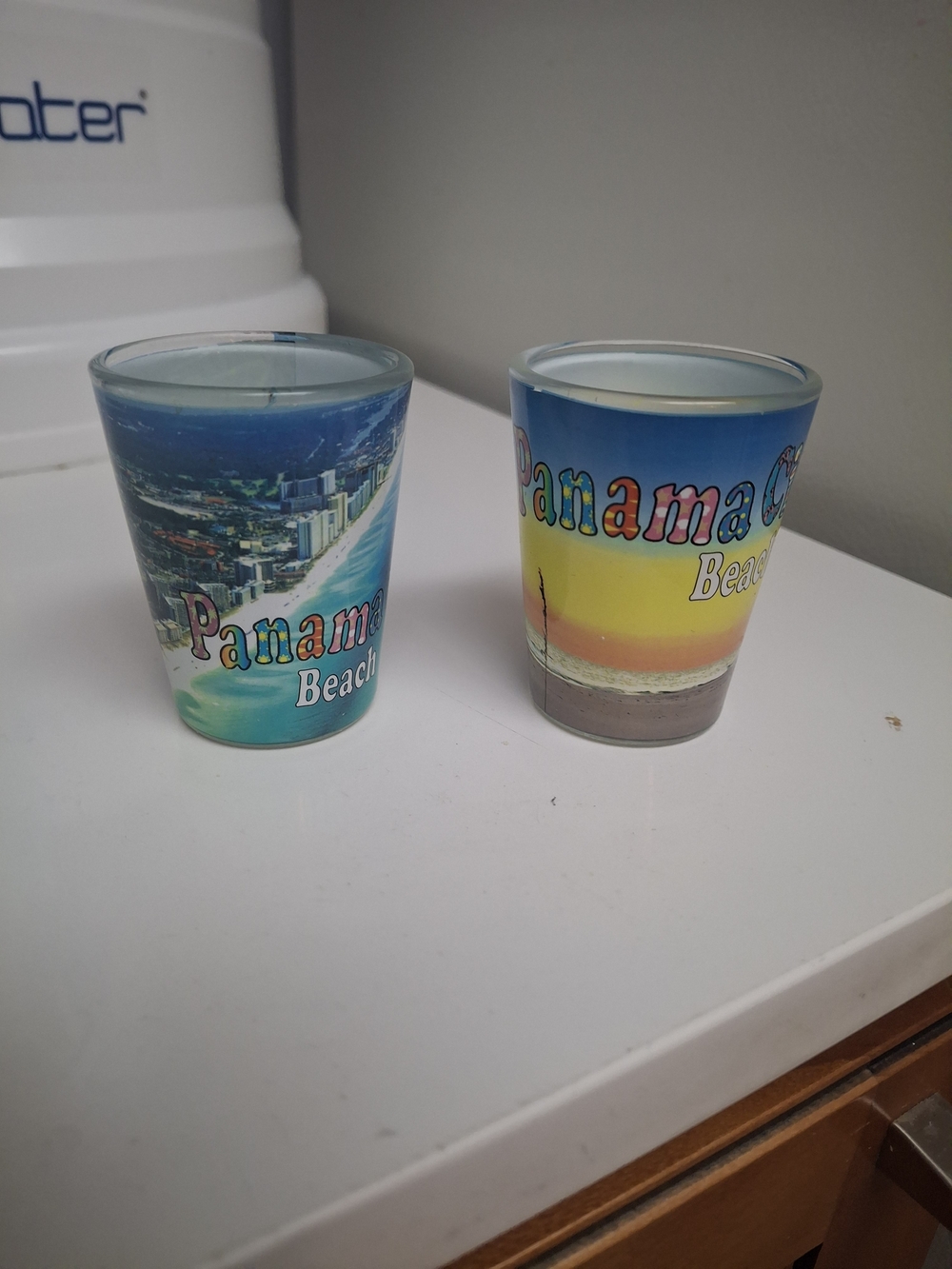Panama City Beach Souvenir Shot Glass Set - Blue & Multicolor